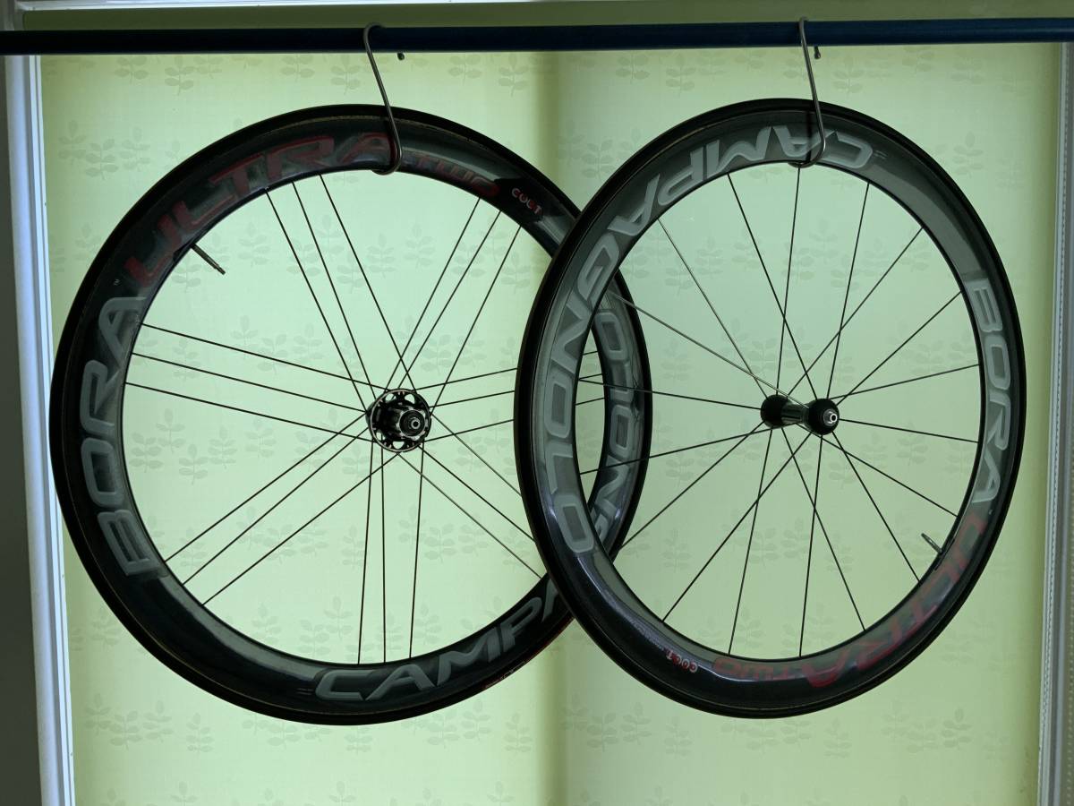 Campagnolo BORA ULTRA TWO チューブラー 中古 シマノ、カンパ両フリー