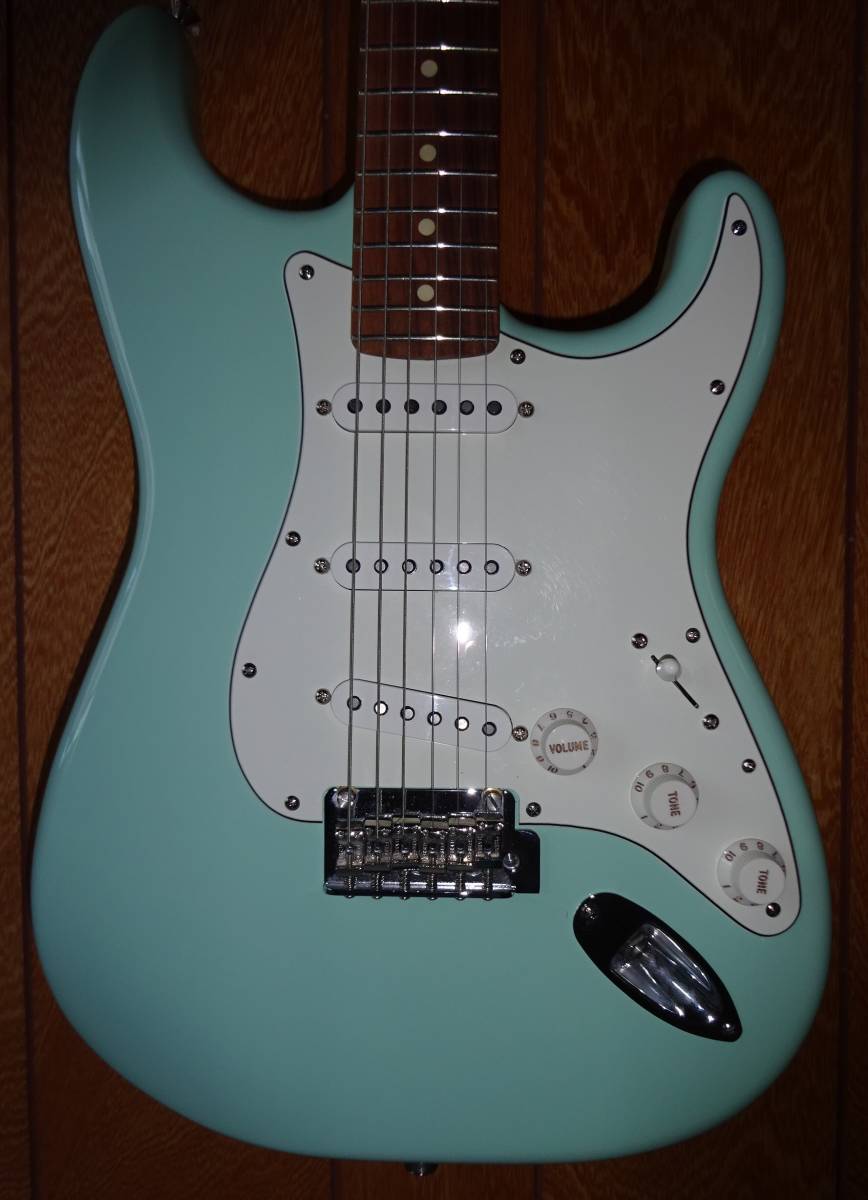 フェンダー ストラトキャスター サーフグリーン マッチングヘッド  