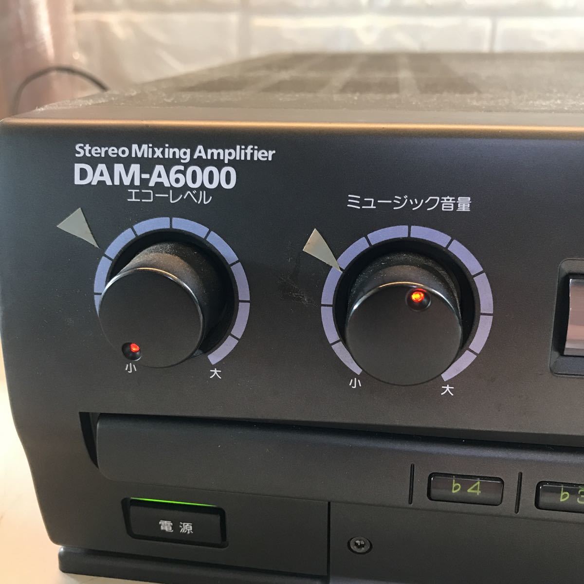 第一興商 ステレオミキシングアンプ DAM-A6000 カラオケアンプ DAM 