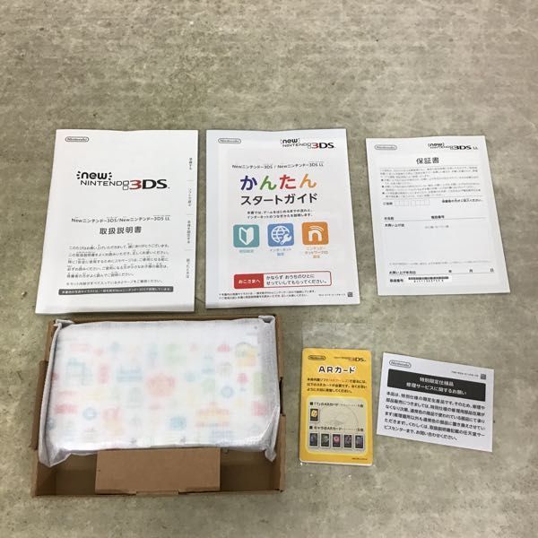 1円～ 動作確認済 初期化済 ソフトDL不可 欠品 Newニンテンドー3DS LL  