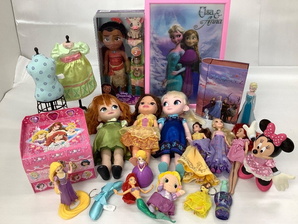 Disney ディズニー プリンセスドール 3体セット ぬいぐるみ 人形 日本製 Razberi Net