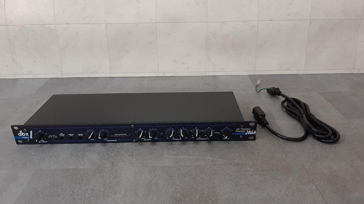 06S154□dbx 286A マイクプリアンプ コンプレッサー□ dbx