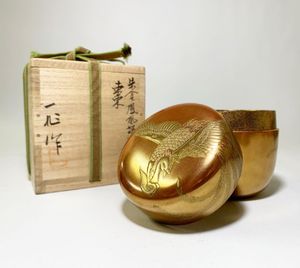 棗　立田川　桜と紅葉　流水　一后一兆　共箱　共布　R1692P2 一后一兆 棗のYahoo!オークション(旧ヤフオク!)の相場・価格を見る