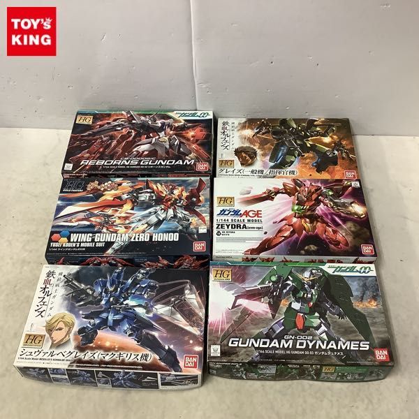 得価，安い 1円 HG 1/144 ガンダムデュナメス ウイングガンダムゼロ炎 他(ガンダム)｜売買されたオークション情報、yahooの商品情報をアーカイブ公開 - オークファン その他