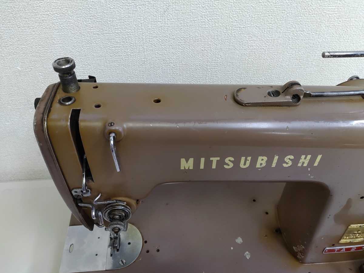 ミシン MITSUBISHI 三菱 TA2 手工芸 ハンドクラフト アンティーク(本体 