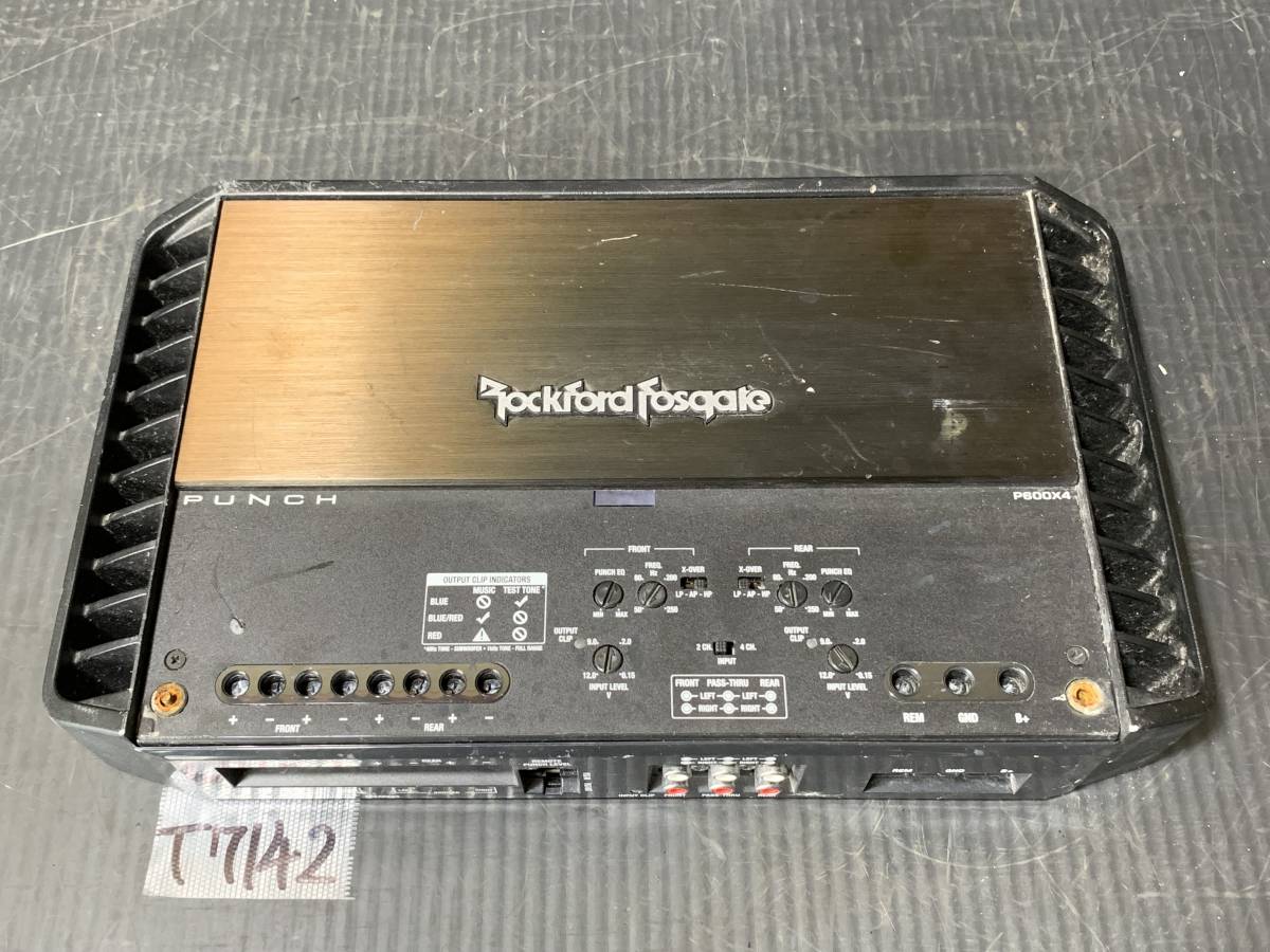 P600X4 4ch PUNCH ロックフォード ROCKFORD パワーアンプ 【公式通販】