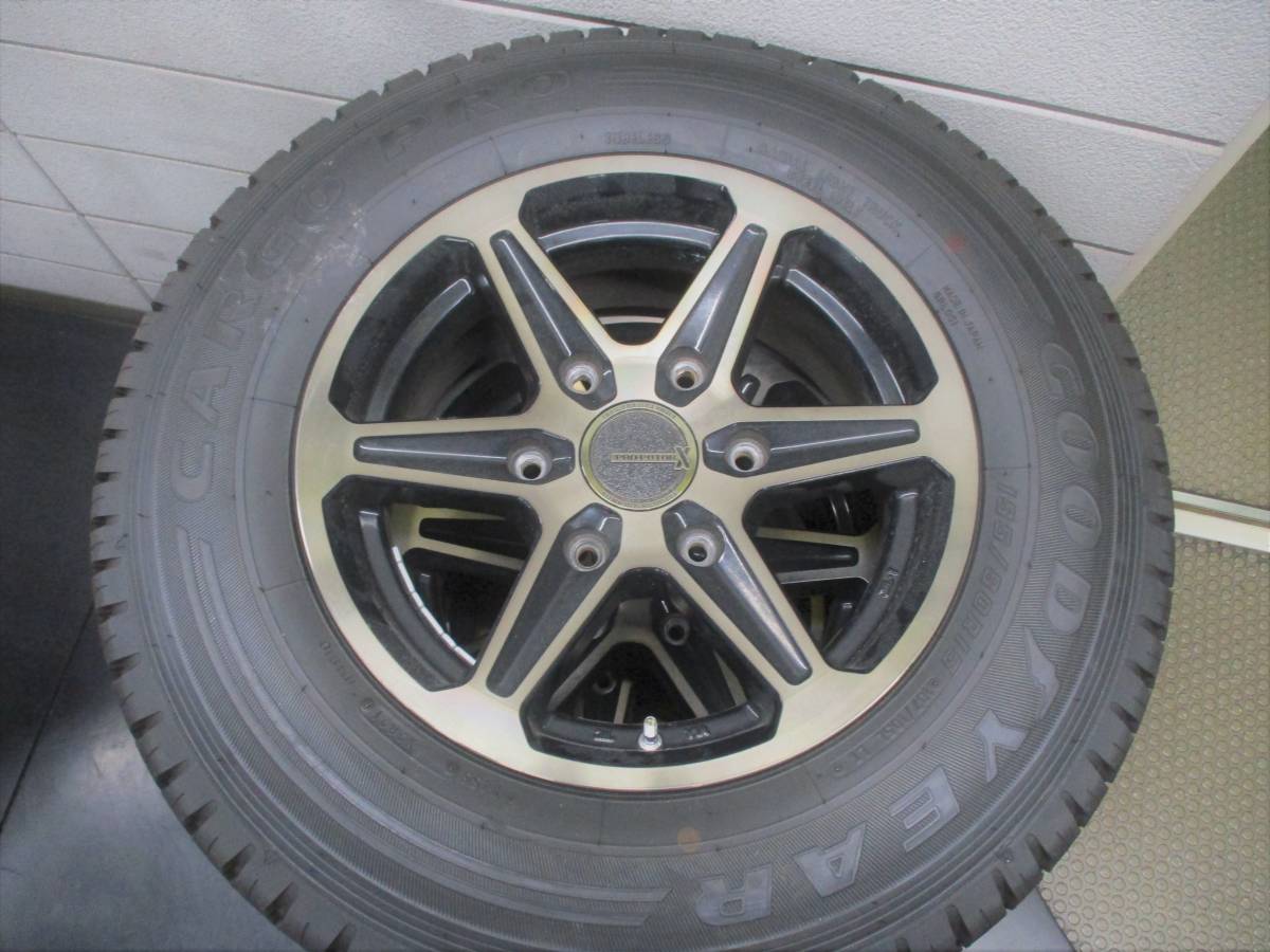 PRO POTOR X 15インチ 200系 ハイエース用 6.0J-15 +33 6H 139.7 4本