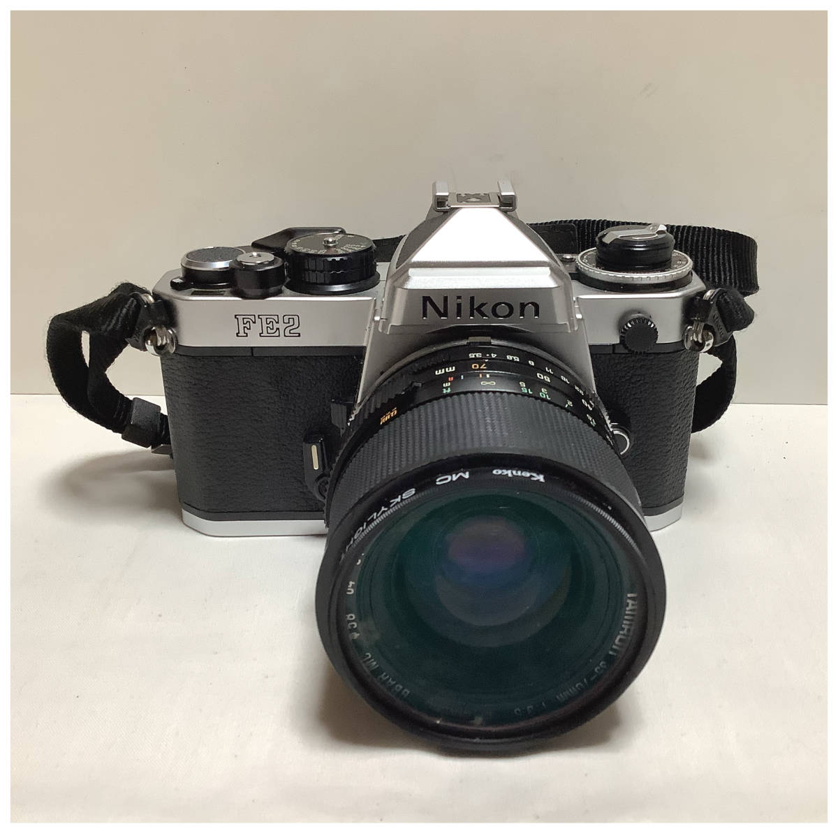 Nikon FE2 ニコン シルバー フィルム一眼レフ Nikonのフィルムカメラ