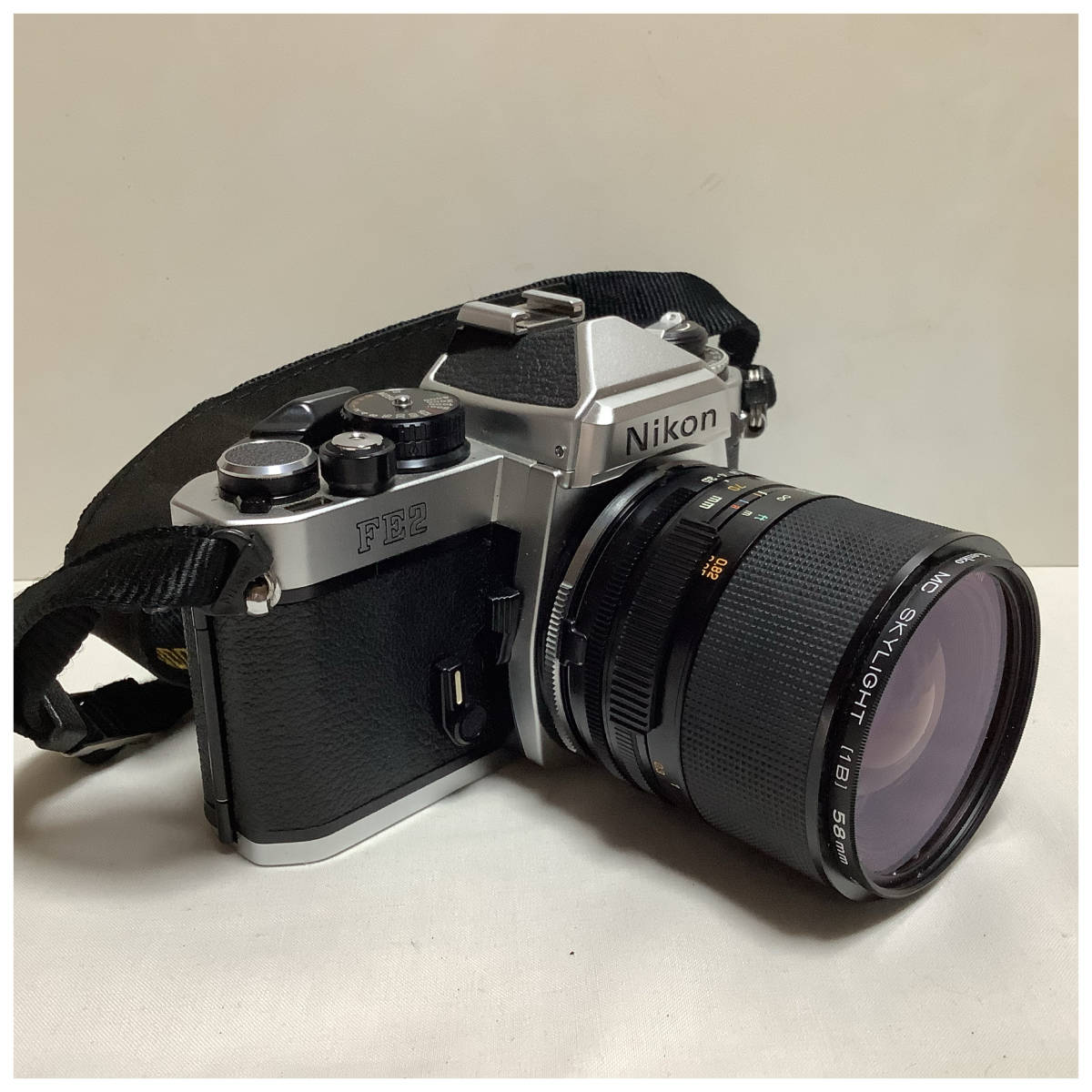 Nikon FE2 ニコン シルバー フィルム一眼レフ Nikonのフィルムカメラ