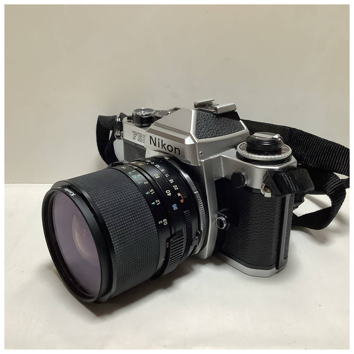 Nikon FE2 ニコン シルバー フィルム一眼レフ Nikonのフィルムカメラ