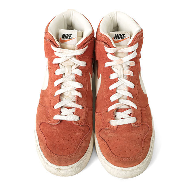 古着 NIKE ナイキ ダンク ハイ ヴィンテージパック スエード スニーカー NIKE DUNK HI AC 398263-801 28cm オレンジ シューズ メンズ ダンク DUNK ヴィンテージ - DIRTY VNTG