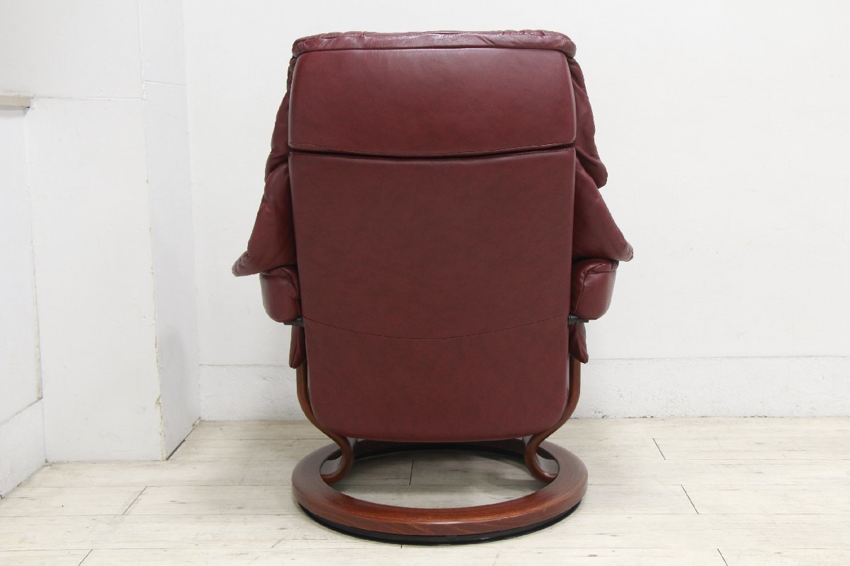 モデルルーム展示品 EKORNES ストレスレスチェア レノ（M） オットマン付