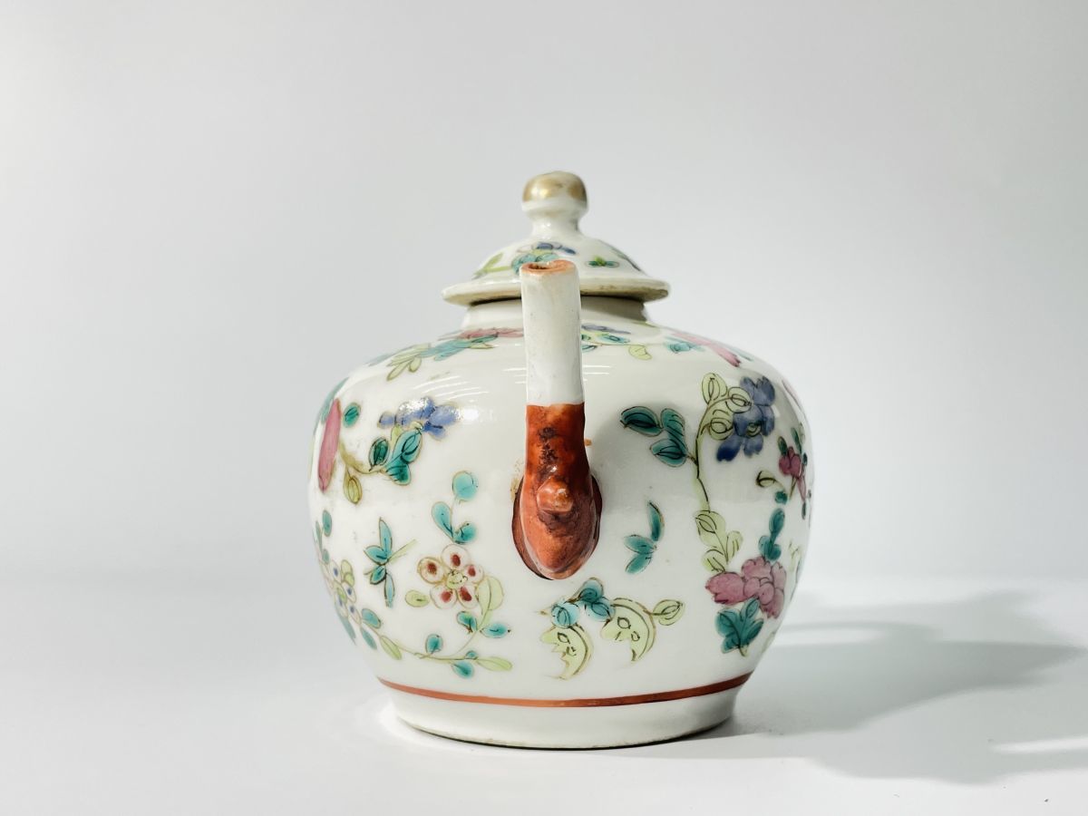 中国古美術清代五彩 急須 水注 茶器希少 骨董品 唐物 骨董品 急須」の