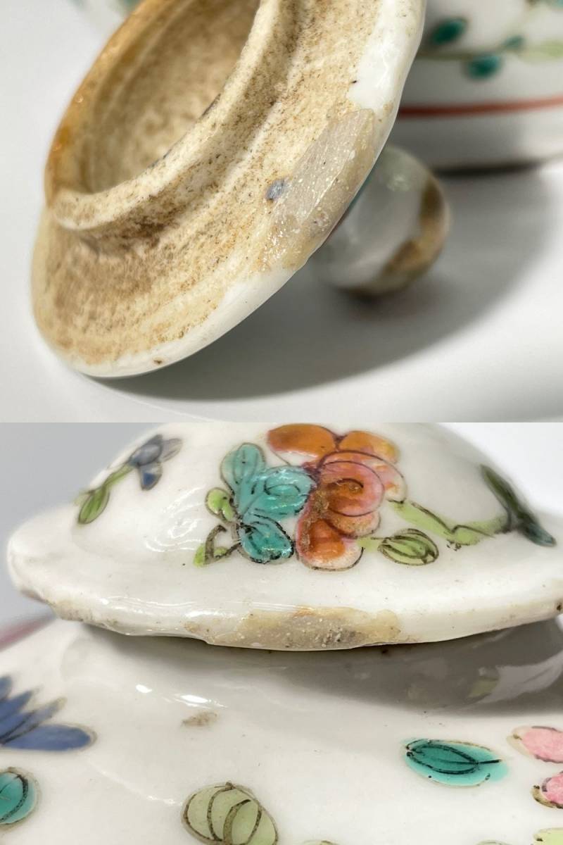 中国古美術清代五彩 急須 水注 茶器希少 骨董品 唐物 骨董品 急須」の