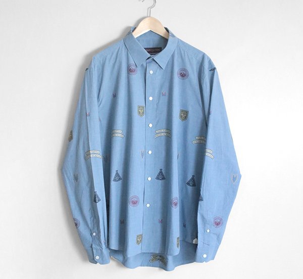 Long-Sleeved Shirt シグネチャー - ｜ルイ Embroidered エンボスド 