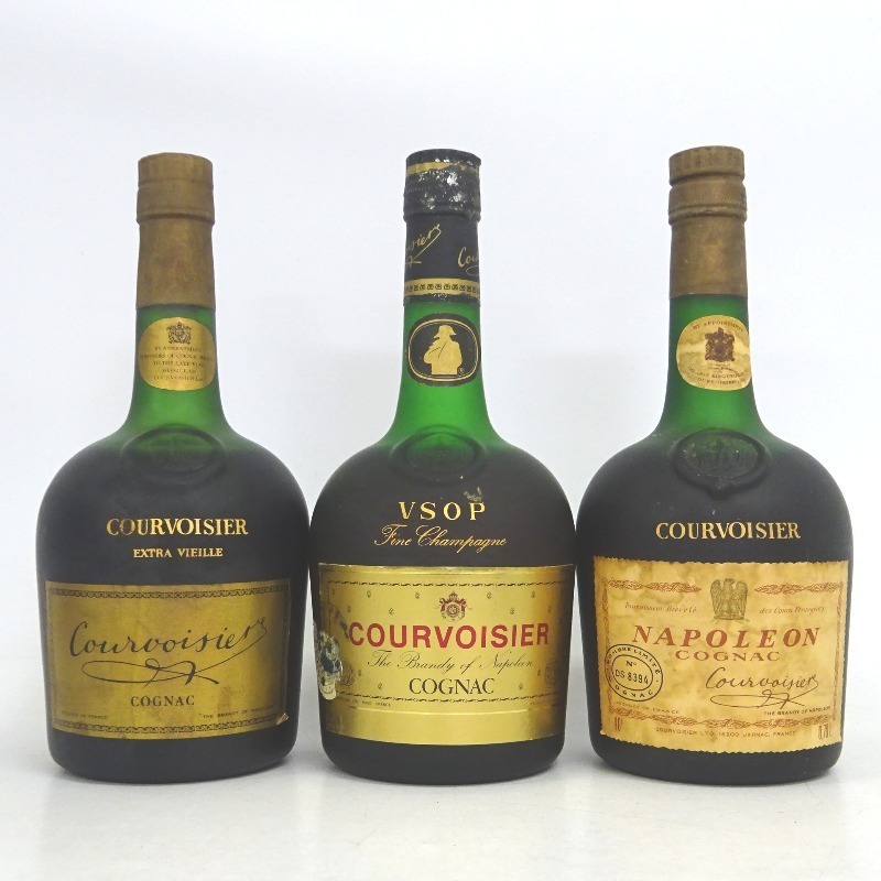 【100%新品，最新作】 クルボアジェ 3本セット 700ml 箱なし(クルボアジェ)｜売買されたオークション情報、yahooの商品情報をアーカイブ公開 - オークファン コニャック