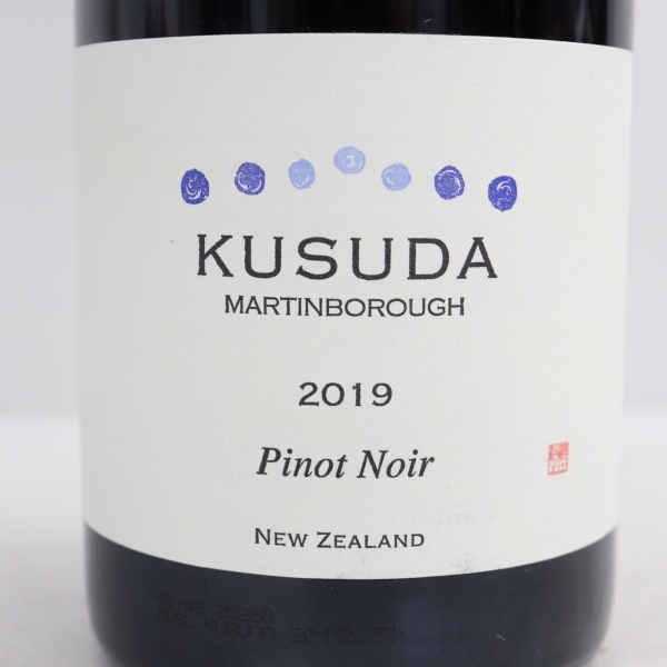 KUSUDA（クスダ）ピノノワール 2019 13.5％ 750ml T22G050056 750ml