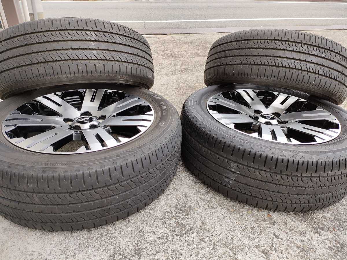 三菱 18インチ デリカ 中古純正ホイール 三菱デリカD5(後期) 4本セット225⁄