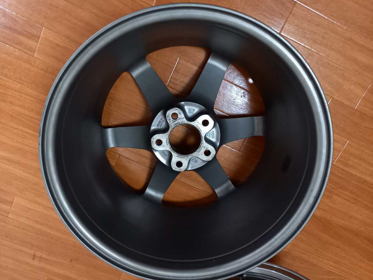 希少 BMW用 TE37 SL 18インチ 9.5J +22 PCD 120 2本セット VOLK RACING 