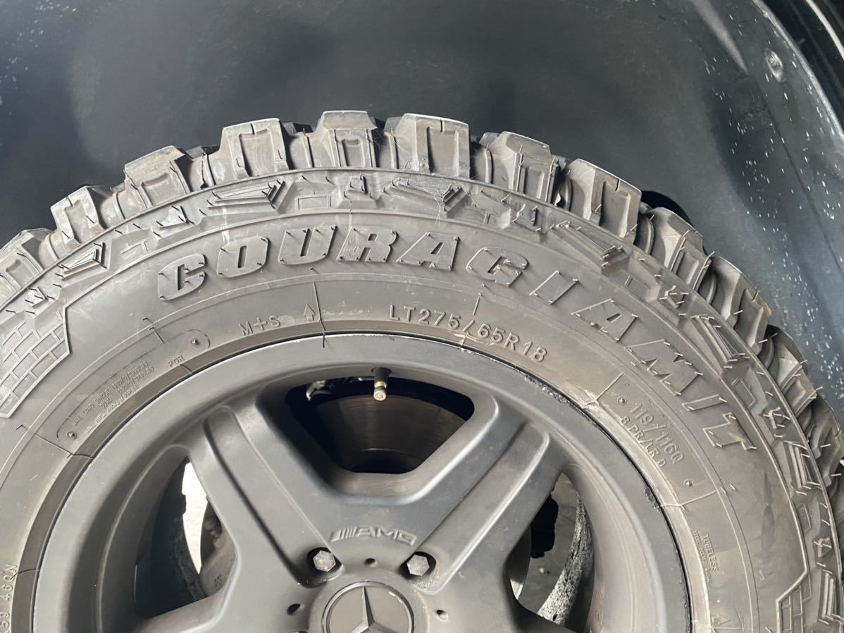 W463 ゲレンデ マットタイヤ付き ホイール ゲレンデワーゲン ベンツ 