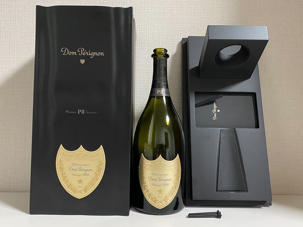ドンペリニョン P3 1988 空箱・空瓶 