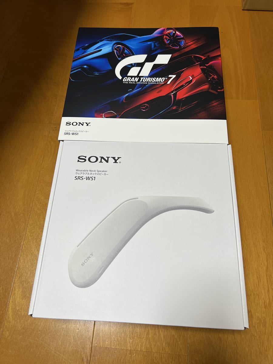 ソニー SONY ウェアラブルネックスピーカー SRS-WS1 MONSTER HUNTER