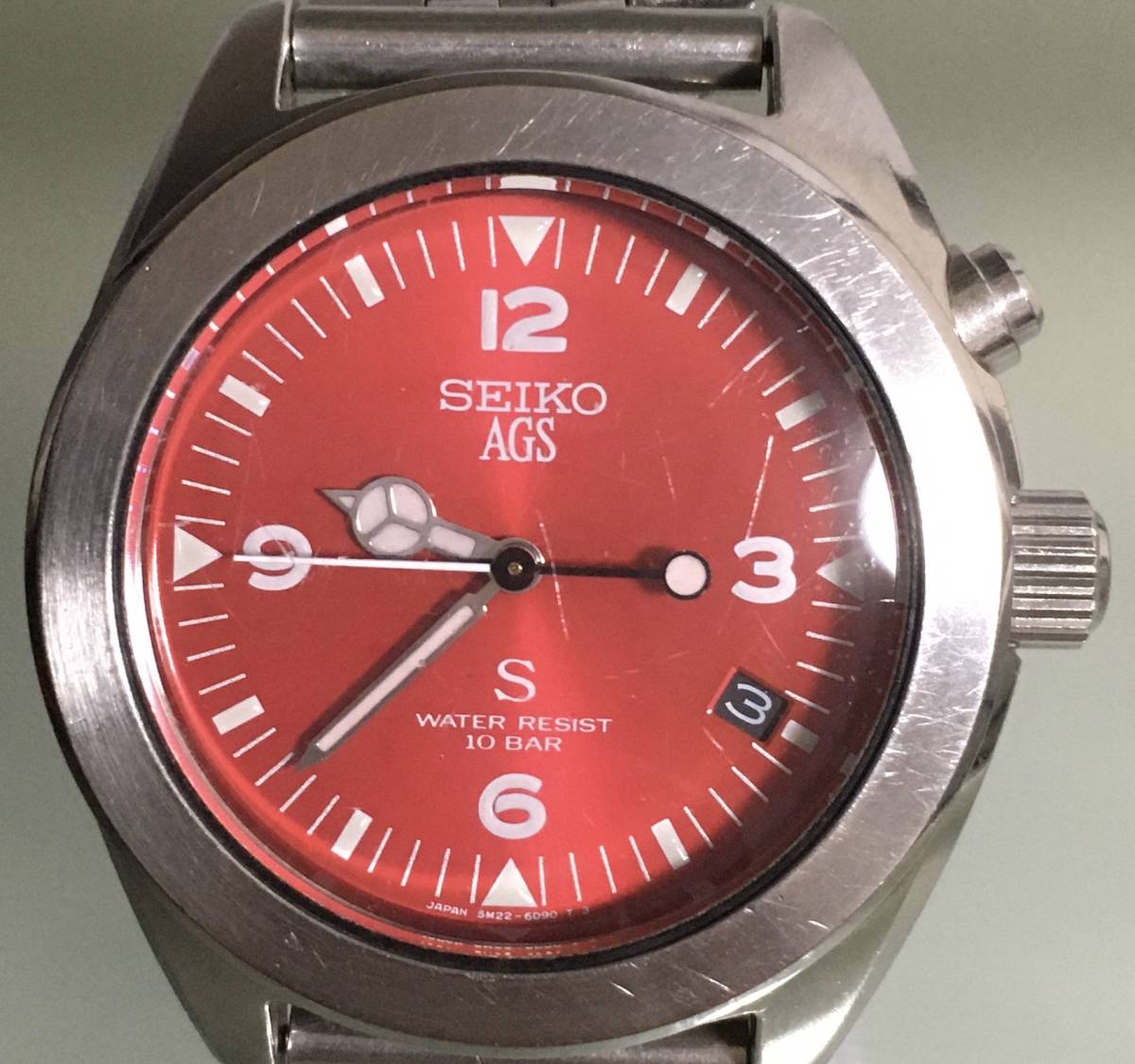 5M22-6C30 AGS SUS SEIKO - セイコー Seiko サス Yahoo!オークション A 