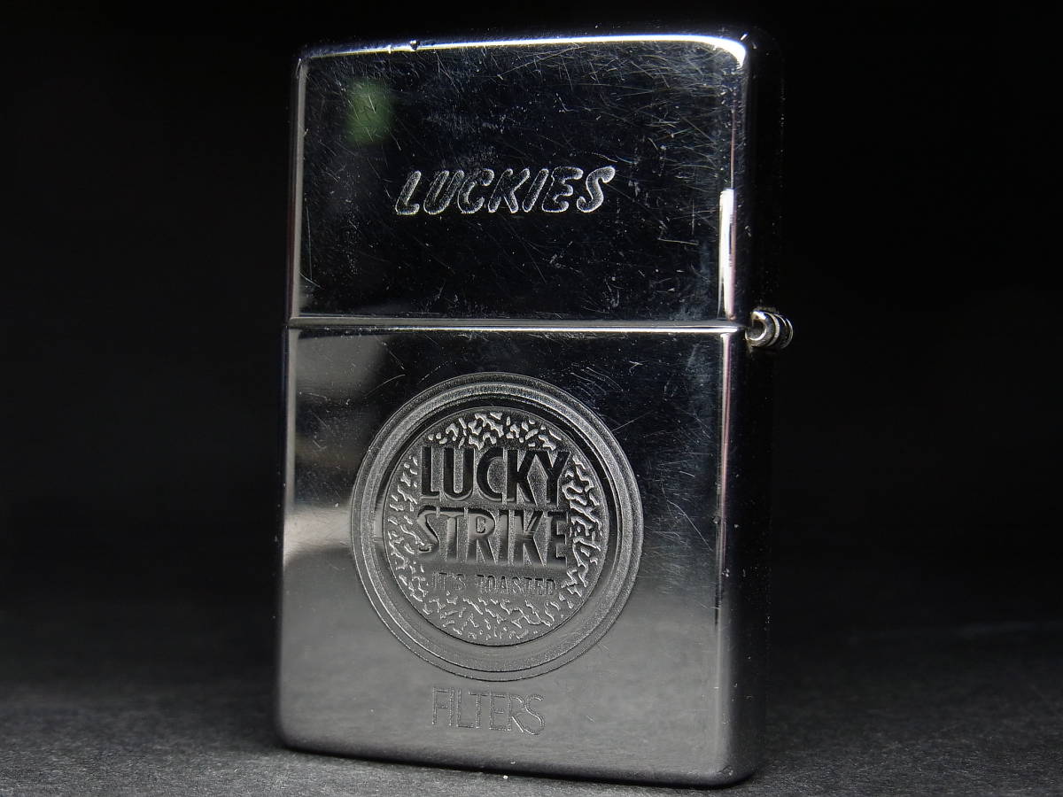 G4) 超希少 Zippo フラットトップ ヴィンテージ 1937 レプリカ Lucky 