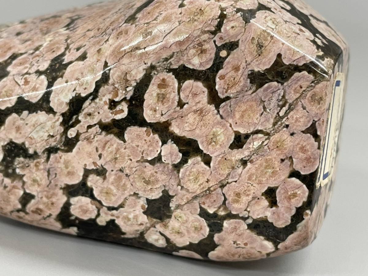 梅花石 鑑賞石 水石 天然石 置物 盆石 およそ5㌔ 台 観賞石 鉱物 菊花 