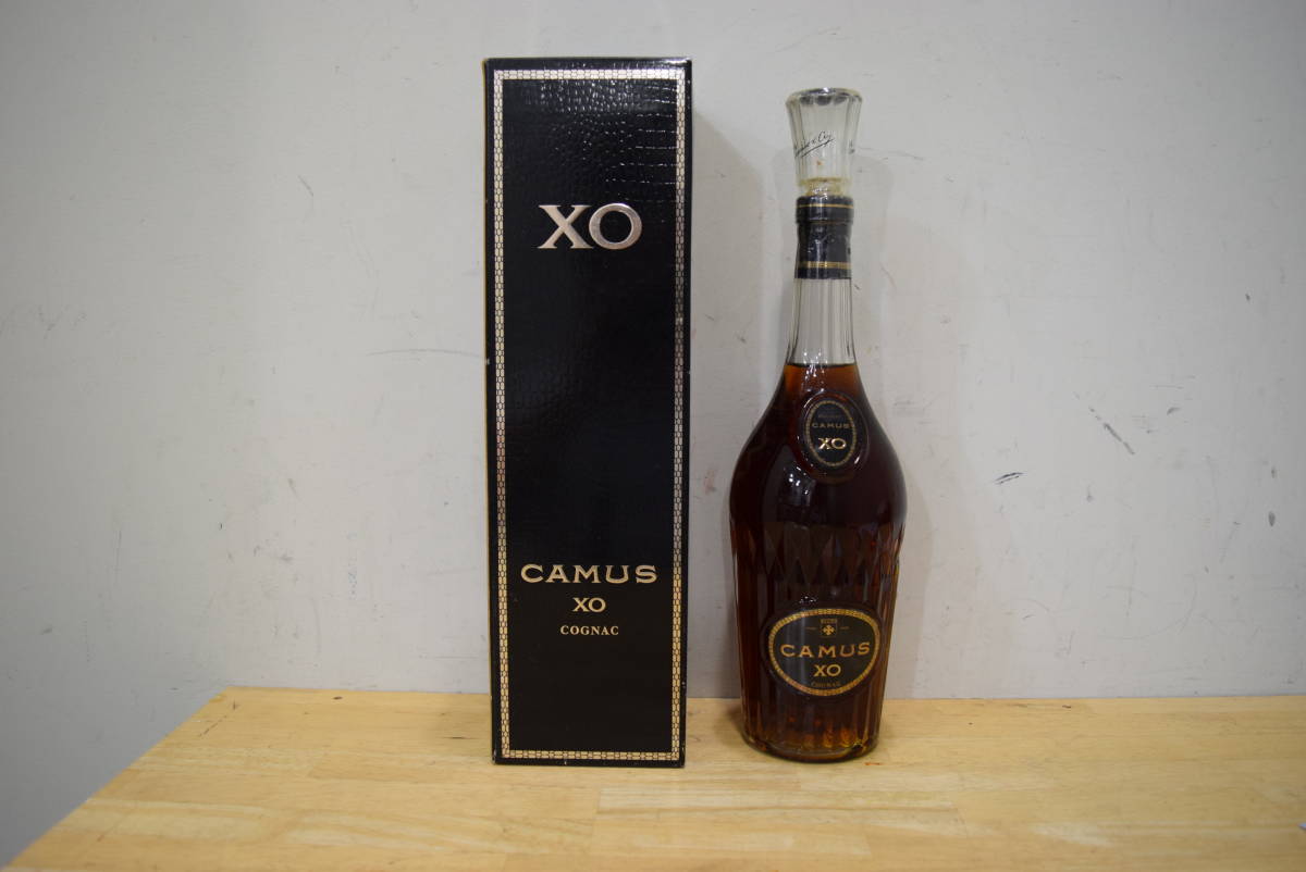 XO カミュ コニャック CAMUS ブランデー 700ml 未開栓 ロングネック COGNAC 40% 古酒 ☆ Camus 国外酒 – 40％