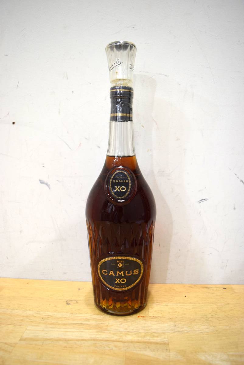 XO カミュ コニャック CAMUS ブランデー 700ml 未開栓 ロングネック COGNAC 40% 古酒 ☆ Camus 国外酒 – 40％