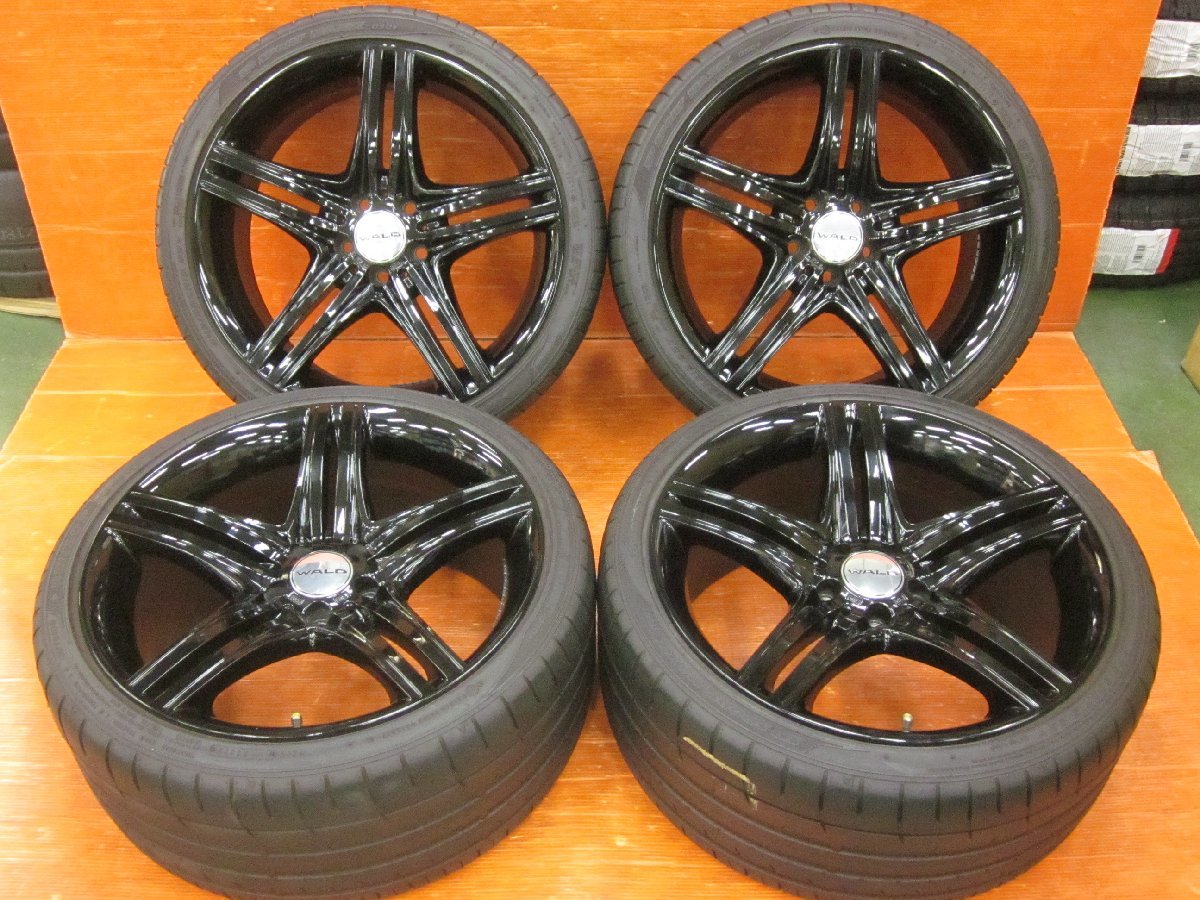  Y4 WALD MAHORA M11C 19インチ 8.5J +40/9.5J +40 PCD112 5H 黒再塗装 &phi;66.5mm ダンロップ 245/35R19 275/30R19 ベンツ Eクラス W212等(ラジアルタイヤ)｜売買されたオークション情報、yahooの商品情報をアーカイブ 5穴