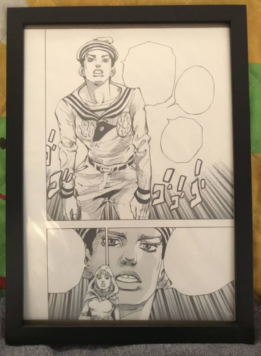 送料無料 ジョジョ 複製原画 2枚セット 美品 JOJO デュオ 少年ジャンプ 
