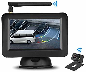 赤字超特価，送料無料 QVRohent V-056X-8BHDバックカメラモニターセット ワイヤレス 4.3インチLCDモニター IP69防塵防水 12V対応 正(バックカメラ、バックモニタ)｜売買されたオークション情報、yahooの商品情報をアーカイ その他