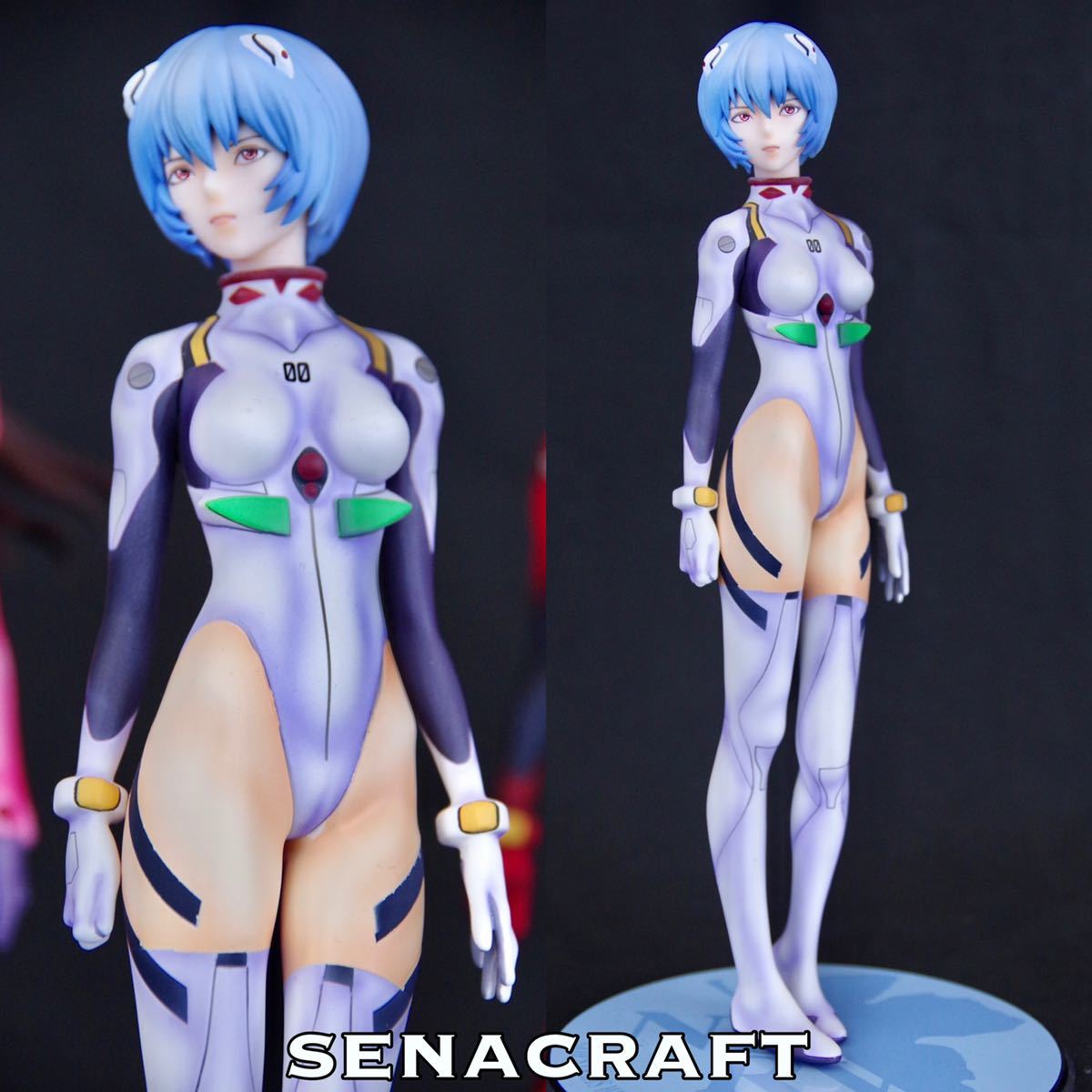 リペイント リアル造形 綾波レイ エヴァンゲリオンフィギュア 海洋堂 