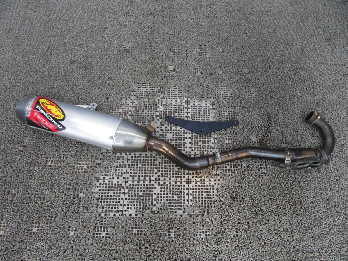 Dトラッカー KLX250 01~07年 FMF パワーボム エキパイ / パワーコア4 スリップオン サイレンサー マフラー 2600003441541D7S