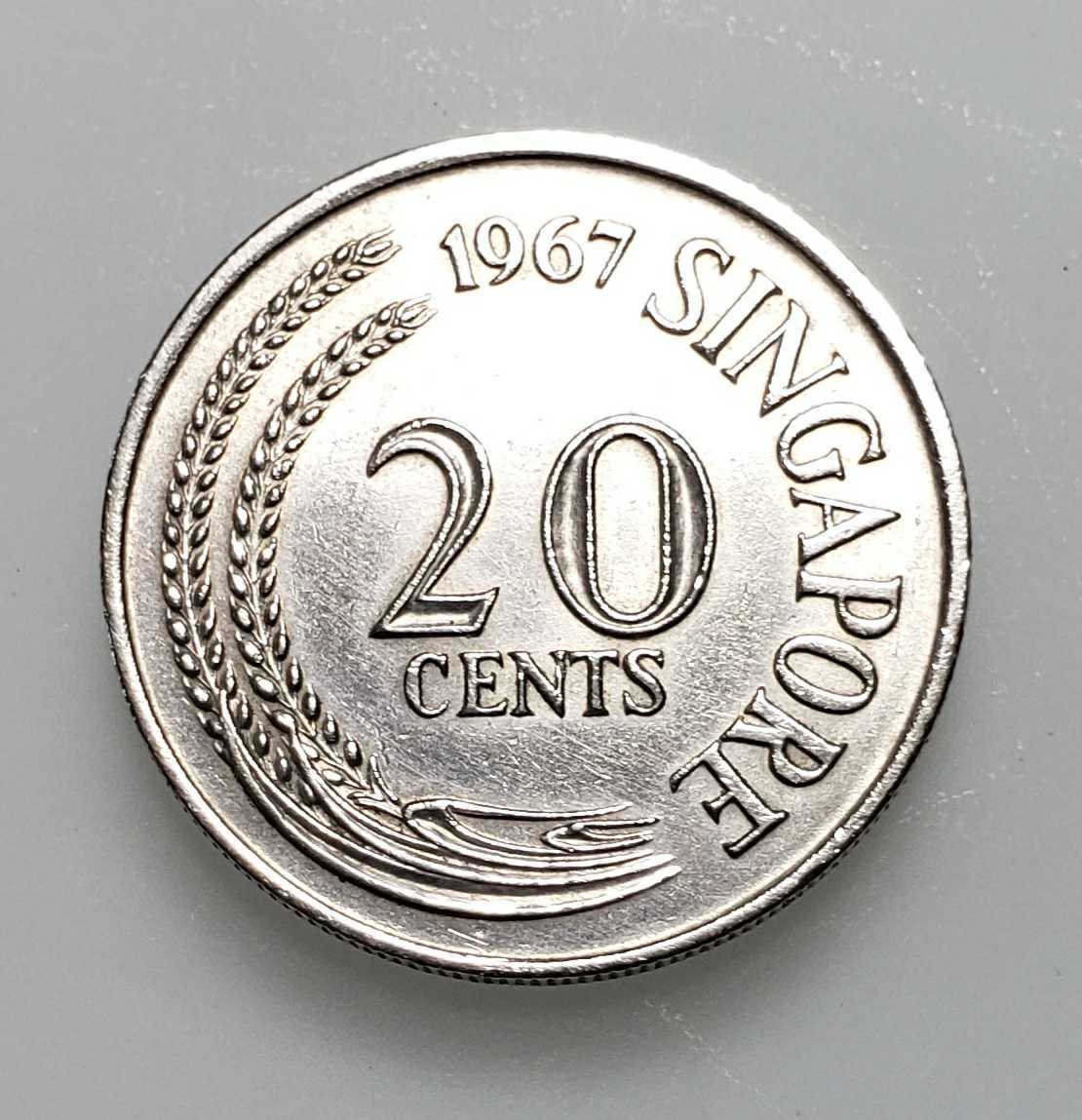 シンガポール20セント硬貨(アジア)｜売買されたオークション情報 