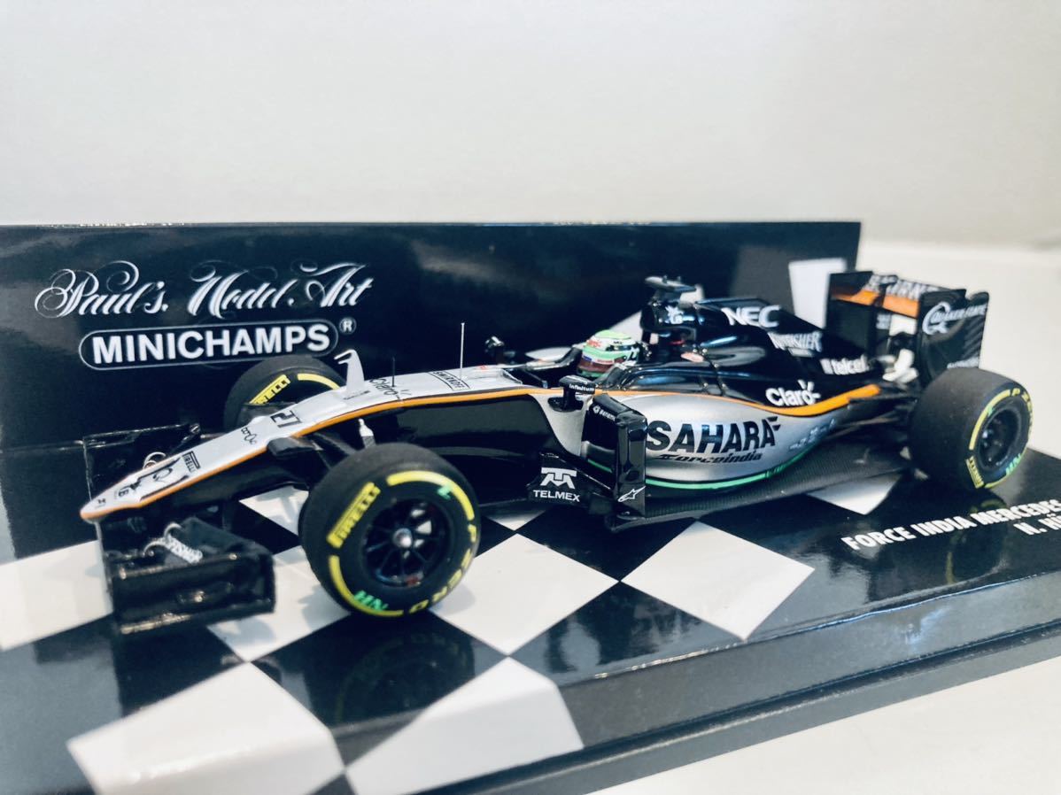 1/43 Minichamps フォースインディア メルセデス VJM09 N.ヒュルケン
