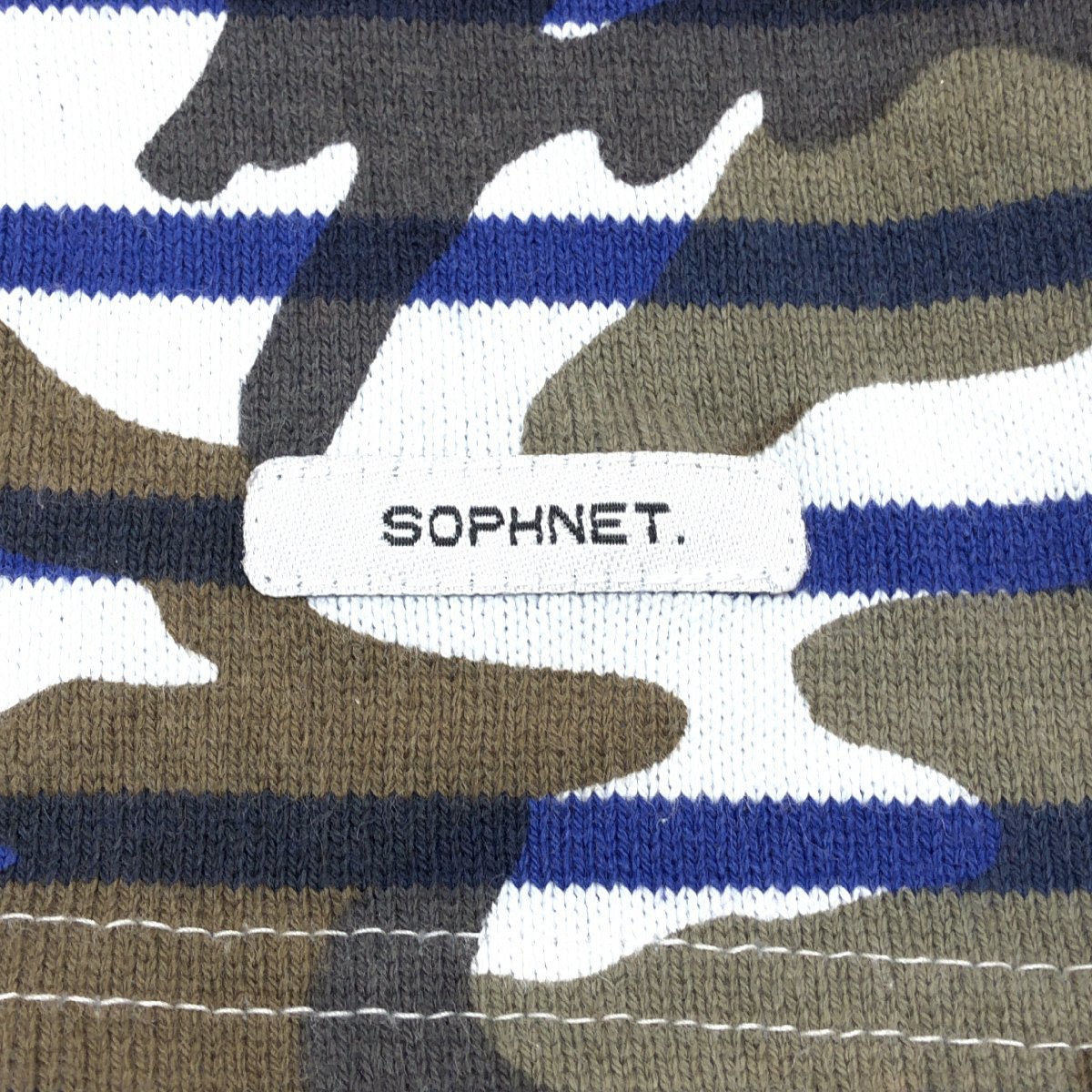 SOPHNET. ソフネット 迷彩柄 ヘビーウェイト バスク シャツ M SOPHNET. ソフネット 迷彩柄 ヘビーウェイト バスク シャツ M