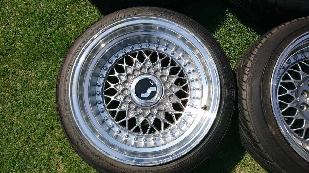 スタンスコンセプト 15インチ 8J±0 4穴 PCD100(社外品)｜売買された 