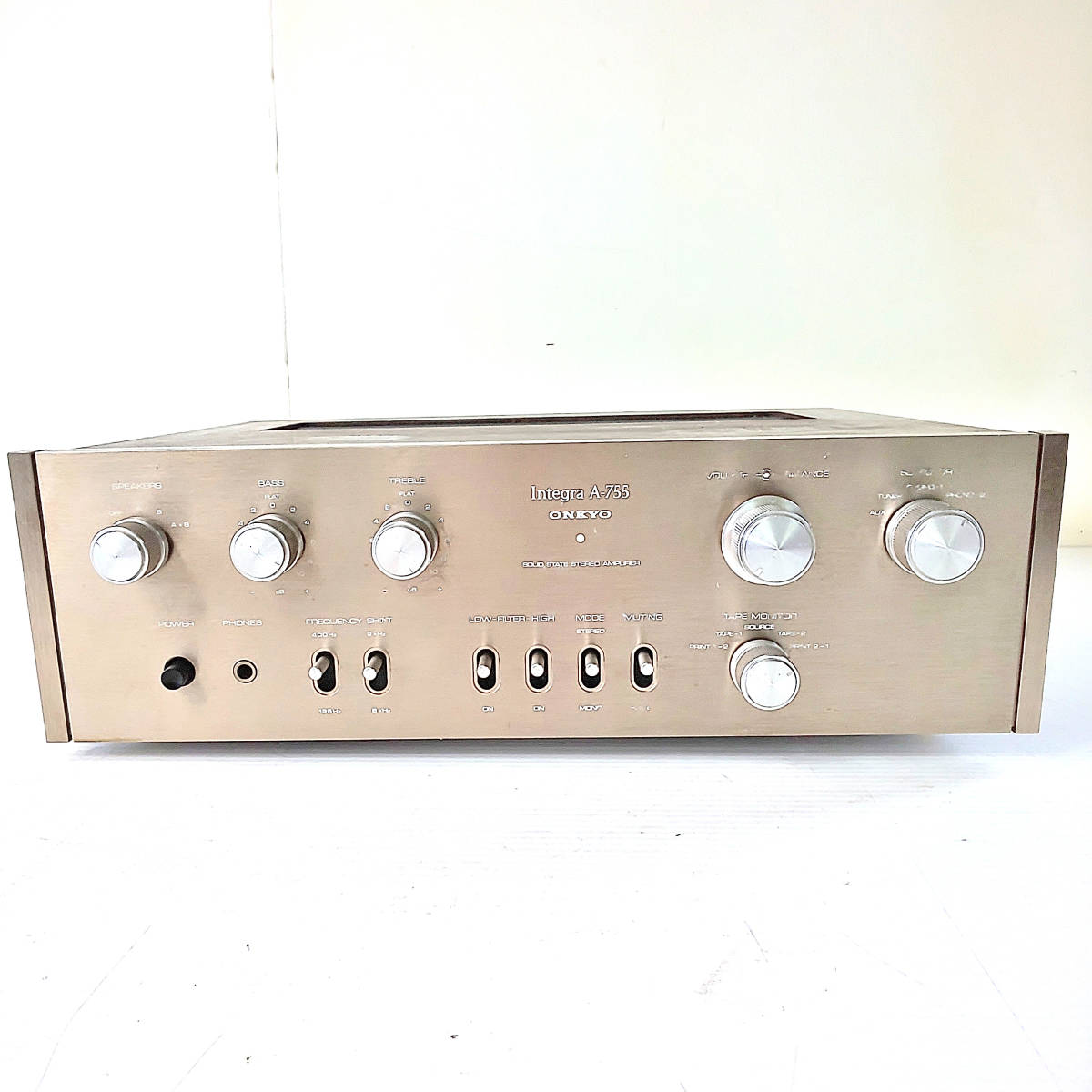 ONKYO A-755 Integra プリメインアンプ Onkyo - 音響機器 オンキョウ