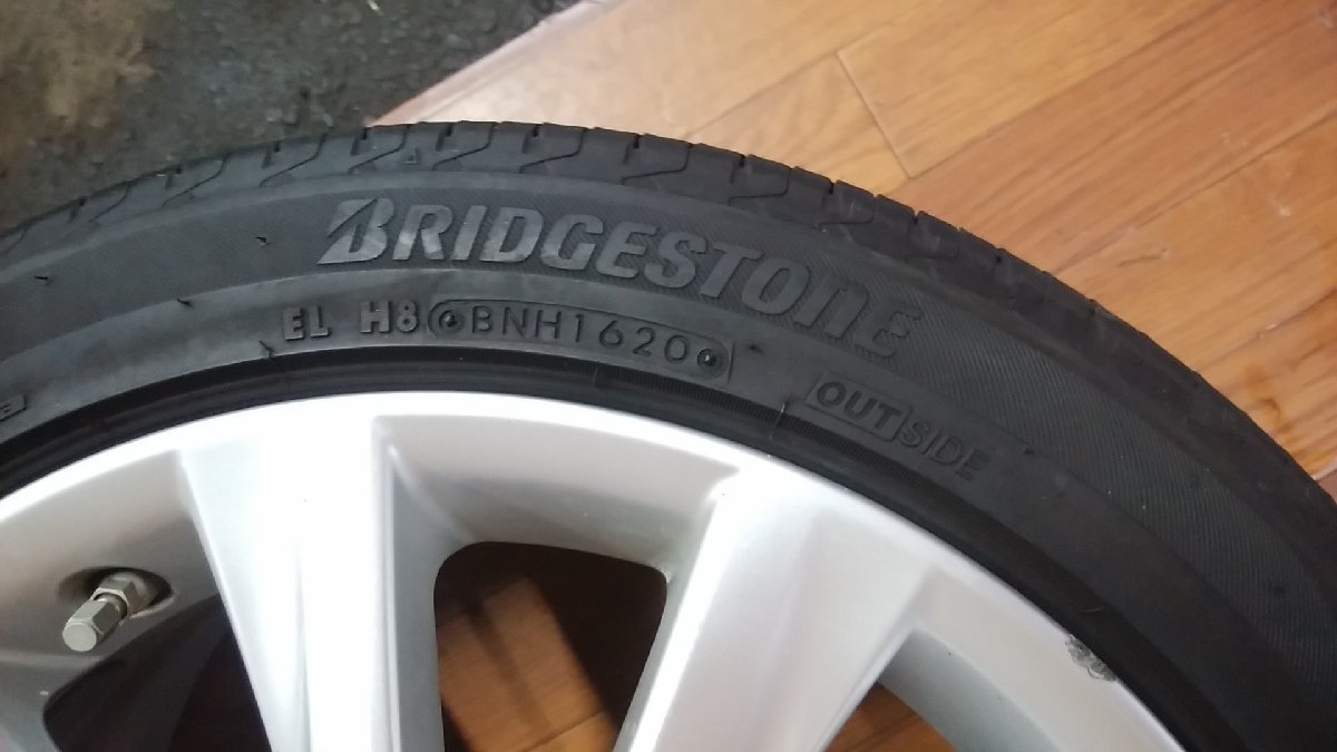 U#807 レクサス IS350 バージョンL DBA-GSE31 2013年 純正アルミホイール1本③ 225/45R17 7.5J レグノ 検索用:GES30 IS250 U#807 レクサス IS350 右リアドアスピーカー マークレビンソン バージョンＬ（2006年7月