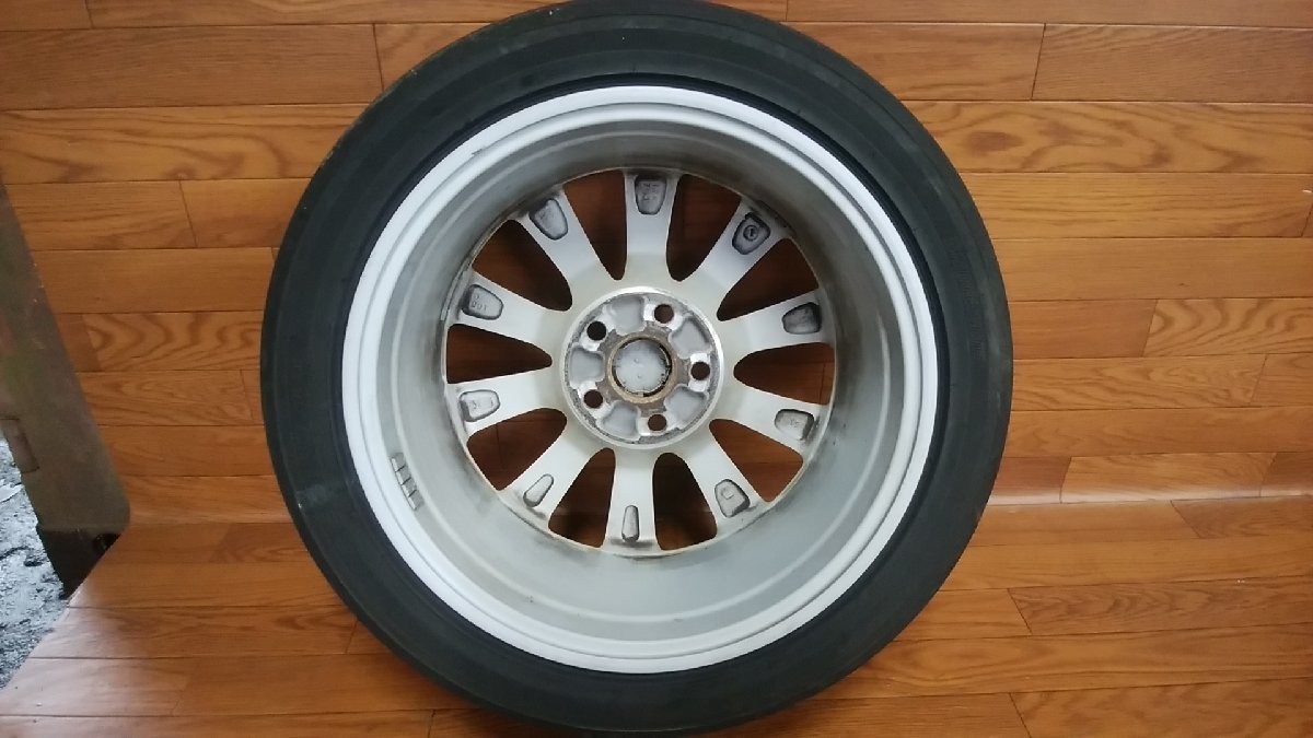 U#807 レクサス IS350 バージョンL DBA-GSE31 2013年 純正アルミホイール1本③ 225/45R17 7.5J レグノ 検索用:GES30 IS250 U#807 レクサス IS350 右リアドアスピーカー マークレビンソン バージョンＬ（2006年7月