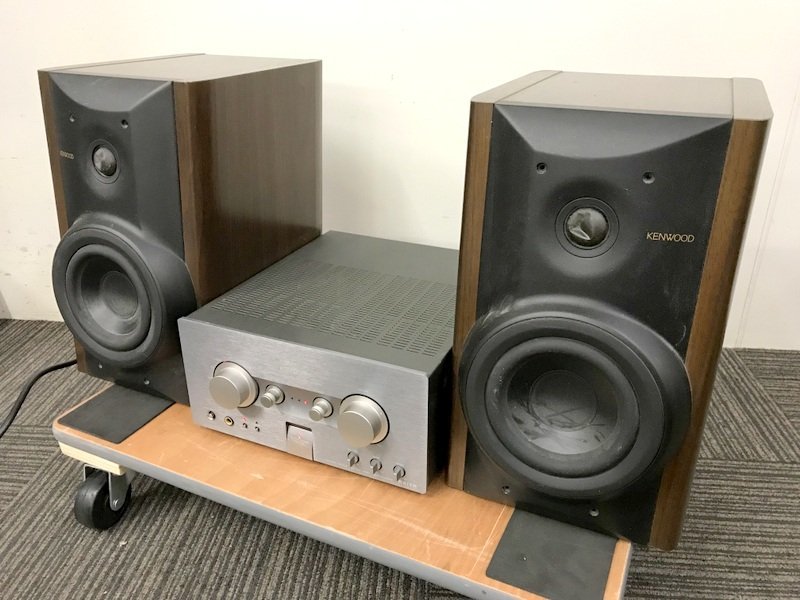 KENWOOD システムコンポ アンプ スピーカーセット