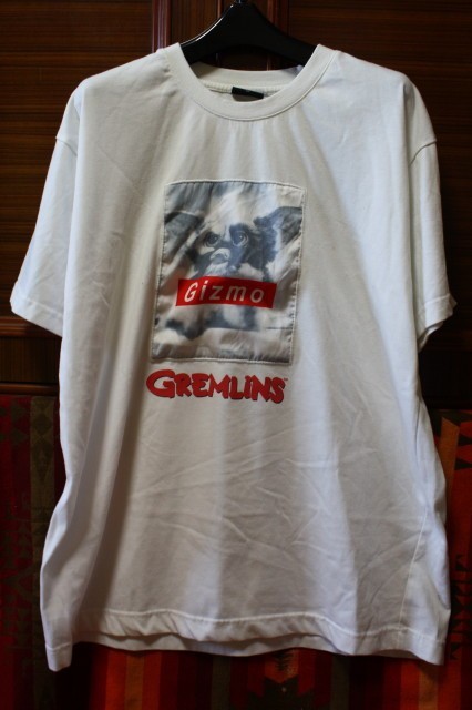 90s ～ ビンテージ 映画 Gremlins グレムリン Tシャツ ■ ギズモ ■ movie アニメ キャラクター USA アメリカ BIG プリント カレッジ