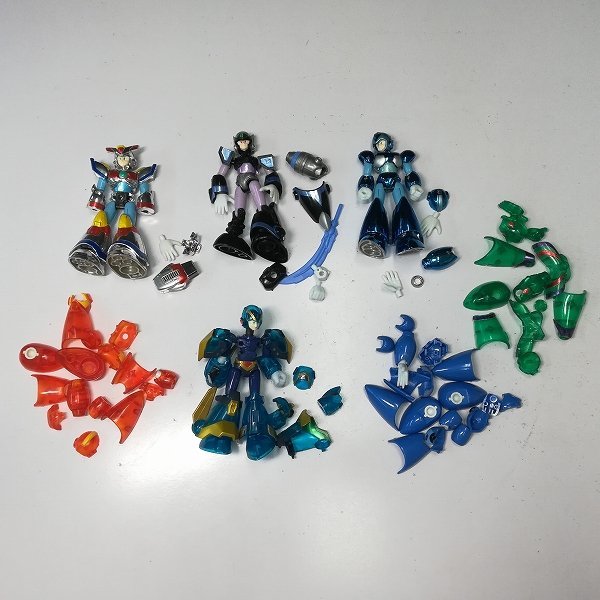 mR669a [難あり] 【組済み】 バンダイ メガアーマー ロックマンX 