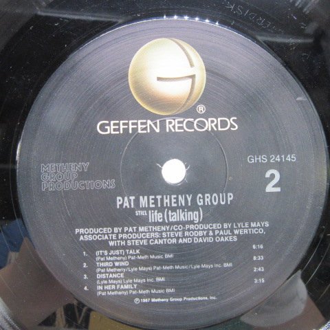 Metheny Pat Group パット・メセニー・グループ Life Still (Talking
