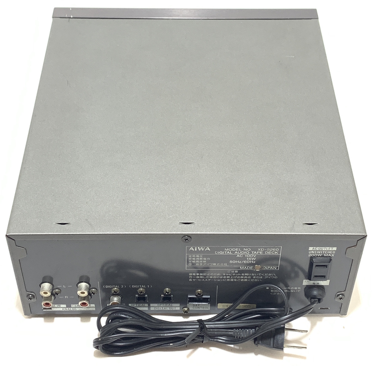 XD-S260 AIWA アイワ DATデッキ Yahoo!オークション DAT ＞ STRASSER