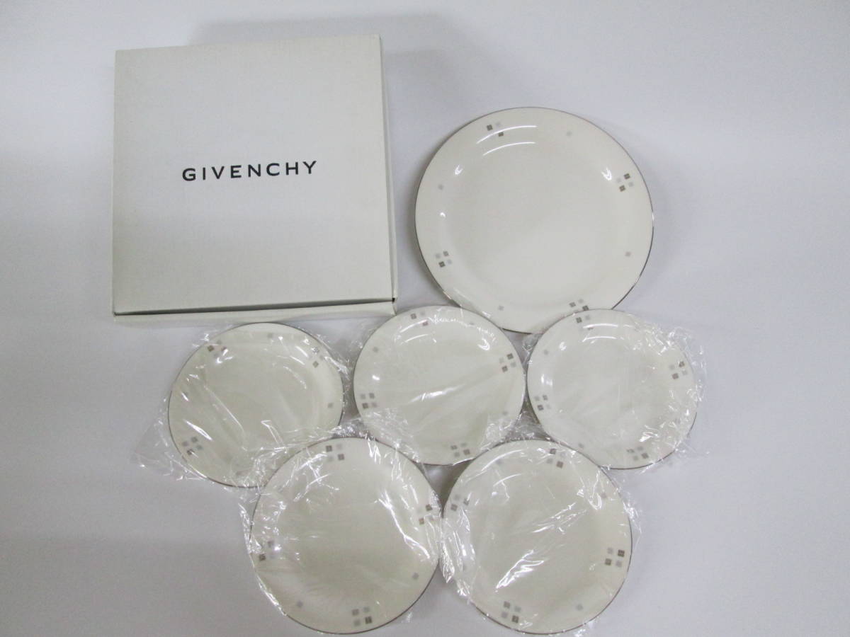 0722 S4347】ジバンシー GIVENCHY 皿 ベリーセット プレート 6枚 GB83