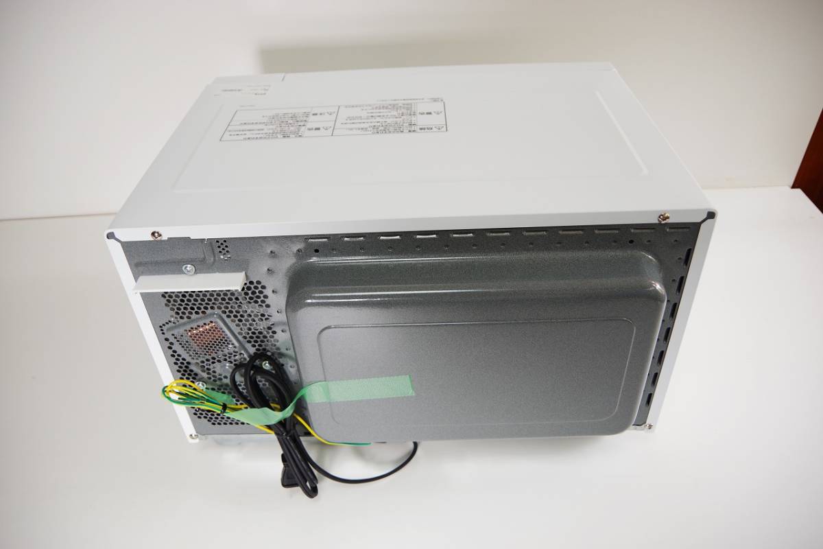 展示品・未使用 NE-FL100-W 単機能レンジ フラット ホワイト ［22L /50